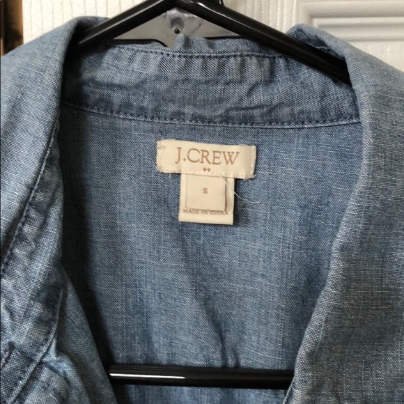 J crew denim button up - Picture 2 of 3